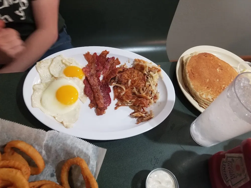 3 Eggs Bacon Hashbrowns